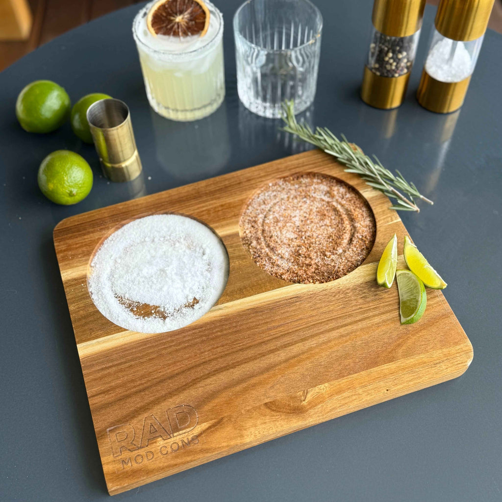 Cocktail Rimming/Serving Board